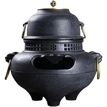 風炉釜 アラレ鉄釜 金属工芸 鐶付 釜鐶 茶道具 炭道具 茶釜 時代物 レトロ Amazon.co.jp 売れ筋ランキング: 茶釜 の中で最も人気のある商品です